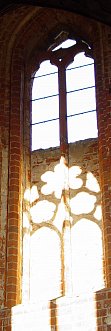 Chorfenster in Kloster Chorin (13. Jh.)