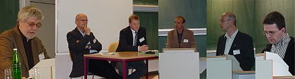 Die Dozenten des Symposiums Systemische Religionspdagogik
(Proff. Hanisch, Grethlein, Domsgen, Rothgangel, Schrder; Dr. Ltze)