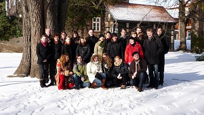 Seminarteilnehmer aus Hildesheim und Halle (Foto: Rebekka Waldmann) 