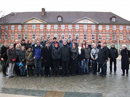 Die Teilnehmer des Blockseminars - Studenten und Dozenten der Religionspädagogik, Theologie und Rechtswissenschaft