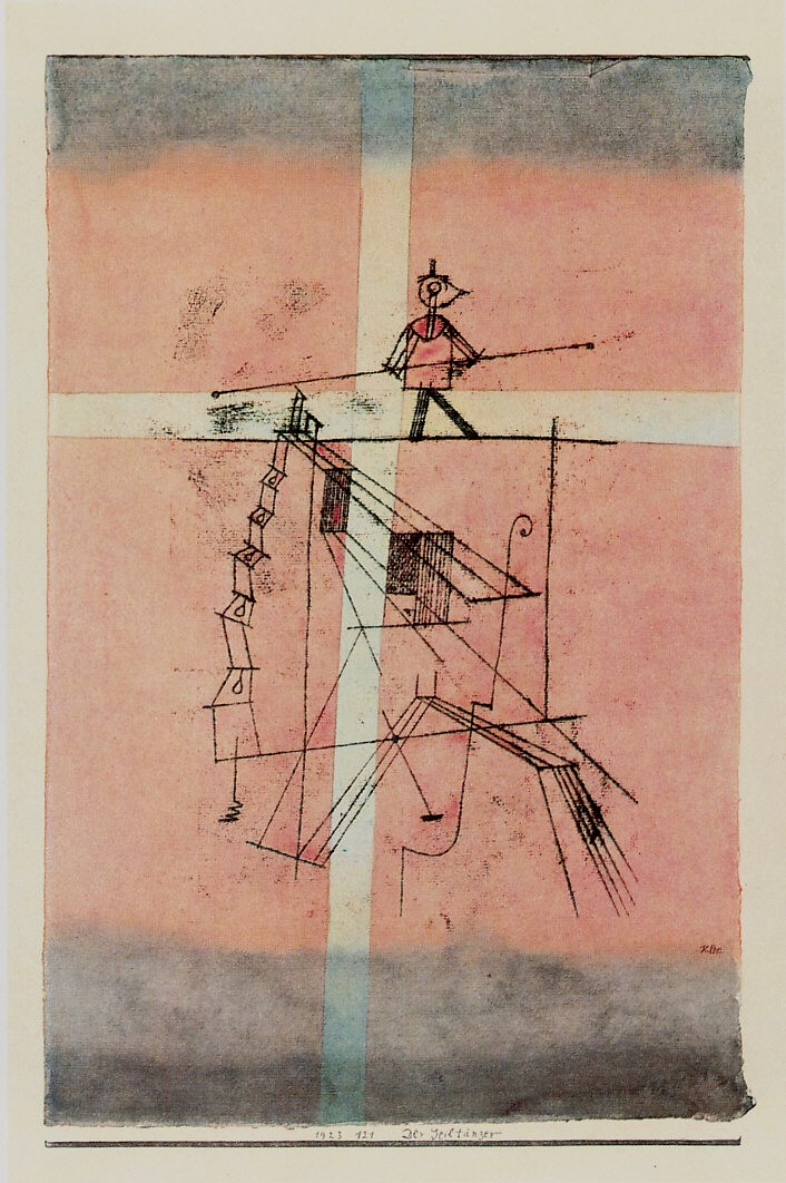 Ausst.Kat.: Paul Klee, Leben und Werk, New York - Bern, 1988, S. 205, Paul Klee, Der Seiltnzer
