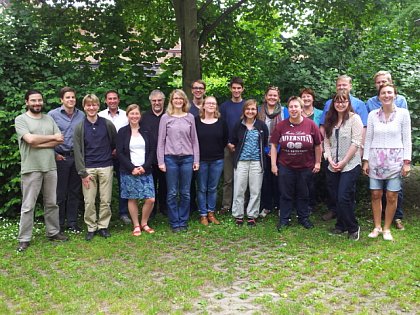 Die Teilnehmer des Blockseminars "Religionspädagogische Gesamtentwürfe"