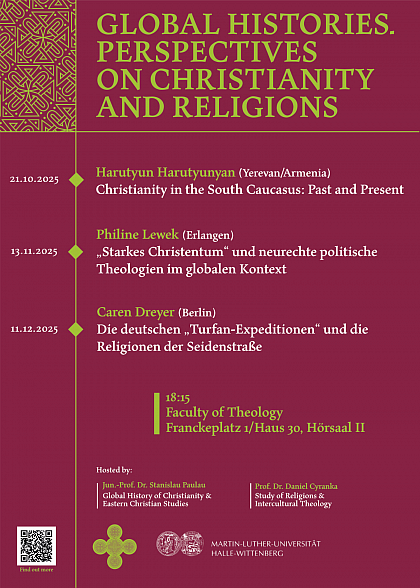 Global Histories. Perspectives on Christianity and Religions WiSe 2025/26